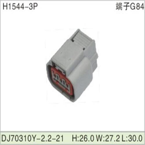 Free shipping 500pcs DJ70310Y-2.2-21 2.2mm 3Pin AMP Car Electrical Wire Connectors for AUdi,VW，BMW，Honda，Toyota，Ford，Mitsubishi