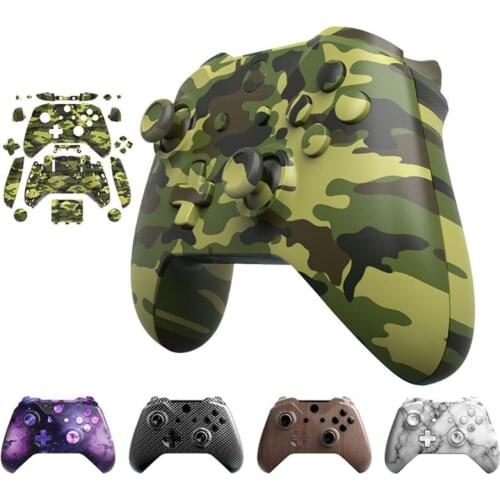 Full Housing Shell For -Xbox One S Hydro Dipped Replacement Case With Buttons Kit For -Xbox one slim wireless Controller