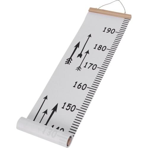 Children Kids Growth Chart Height Ruler Wall Sticker Ruler Growth Chart Wall Decal Height Measurement Sticker Decorative Gift
