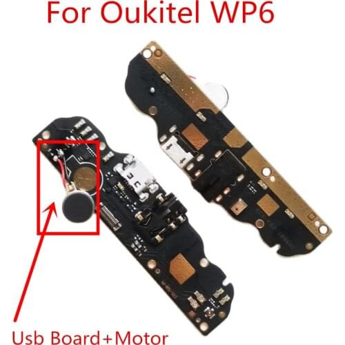 For Oukitel WP6 New Original USB Board Charger Plug Repair Accessories Replacement For Oukitel WP6 Cell Phone
