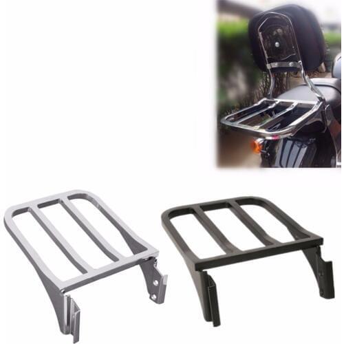 Motorcycle Luggage Rack Rear Carrier For Harley Sportster XL 883 1200 Dyna Fat Boy FXD FXDB FXDL Softail Fatboy