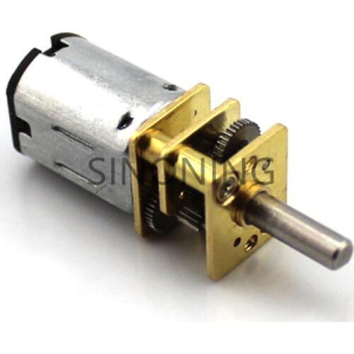N20 micro reducer motor 5V 6V 3V DC long shaft reducer motor metal gear