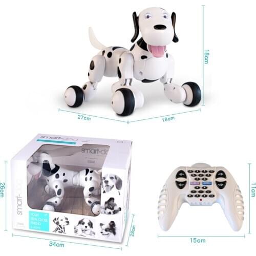 New 2.4G Wireless Smart Remote Control Robot Dog Electronic Pet Animal Kids Educational Toys Kids Toys Dancing Robot Dog W088
