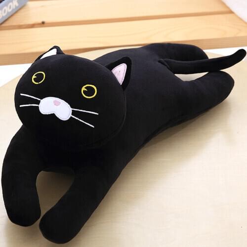 New Creative Cute Cat And Duck Doll Cuddle Pillow Nap Pillow Stuffed Toy Comfortable Cushion A Birthday Present