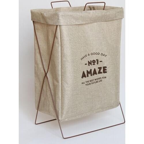 35x25x48 Drawstring Port Dirty Clothes Laundry Basket For Toy Clothing Storage Bucket Laundry Organizer