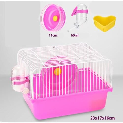 Luxury Hamster Cage Pet House Small Pets House Chinchilla Hamster House Squirrel Cage Pet Supplies