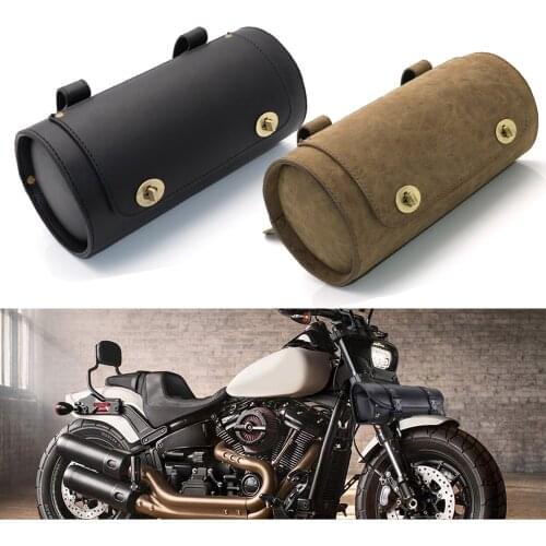 Universal Motorcycle Side Storage Tool Saddle Luggage Bags Tail Tool Bag Saddlebags for Harley Sportster Iron 883 - XL883N