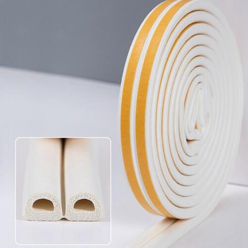 2.5m Foam Sound-proof Door Strip Self Adhesive Sealing Strip Weather Stripping Seal Strips for Home Window Door Hardware Parts