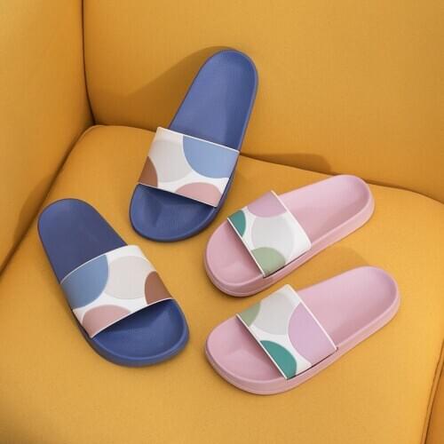 Bathroom Bath Slippers Female Lovers Home Thick Bottom Towers Korean Version Home Slippers Male Indoor Slippers