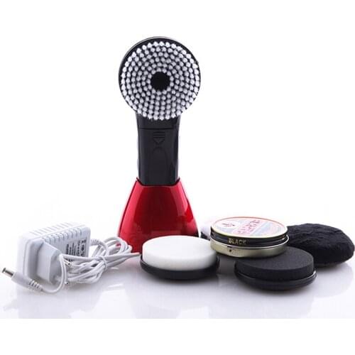 Electric Shoe Polisher A Variety Of Bristles Rechargeable Shoebrush Lightweight And LightStrong Power For Shoe Cleaning Kit