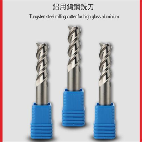 Milling Cutter Alloy Coating Tungsten Steel Tool By Aluminum Cnc Maching 3 Blade Endmills Top Milling Cutter Wood Milling Cutter