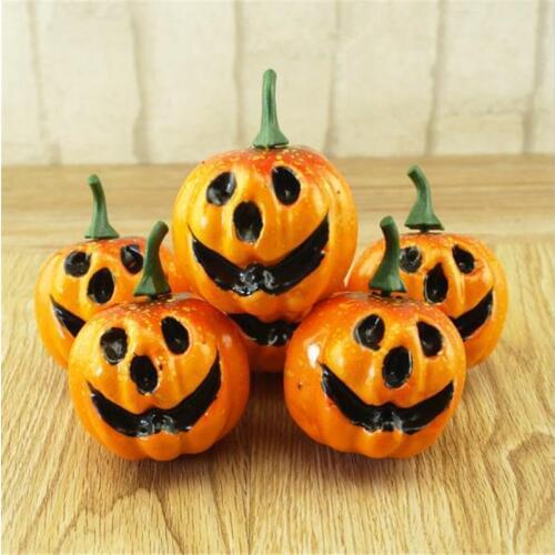 Artificial Pumpkins Foam Pumpkins Soft Kids' Kitchen Toys Squishy Food Pretend Fake Foam Halloween Party Dining Room Decorative