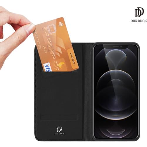 For iPhone 6 6S 6P 6SP 7 7P 8 8P X XR XS XSMAX 11 11PRO 11PROMAX SE2020 DUX DUCIS Skin Pro Series Flip Cover Leather Wallet Case