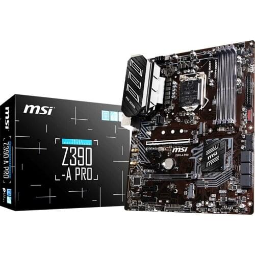 Z390-A PRO Business Commercial Office Gaming Dual-use Desktop Computer Motherboard
