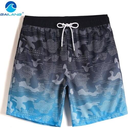 Gailang Brand Men Swimming Boxer Trunks Swimwear Quick Drying Boardshorts Square Cut Swim Surfing Briefs Bermuda Man Swimsuits