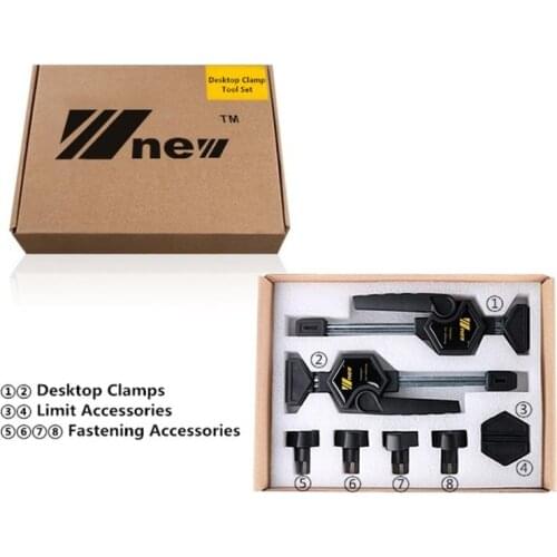 Woodworking Desktop clip for Woodworking Benches Adjustable Frame woodworking fast fixed clip clamp fixture DIY Tools Set