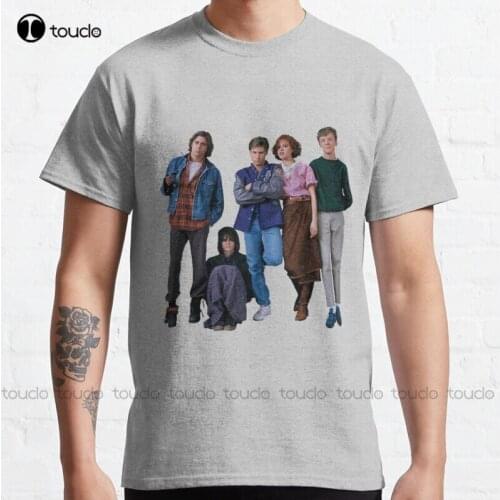 New The Breakfast Club Crew! Classic T-Shirt Cotton Tee Shirt Unisex beach shirt