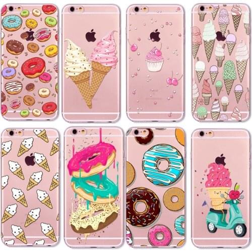 For i phone 7 apple case luxury brand clear silicon capinha Phone Cases For fundas iphone 7plus 8plus 7 6 6S 5 5S SE Coque