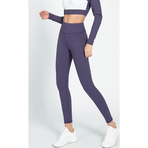 Yoga Pants Gym Leggings Sport Women Fitness High Waist Tights Slim Sportswear Sports Quick Drying Training Trousers