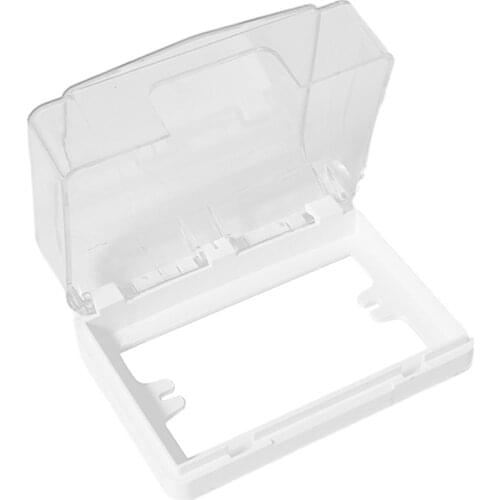 Type 118 Socket Waterproof Cover Transparent Concealed Switch Box Bathroom Accessories Electrical Wall Socket Switch Ordinary