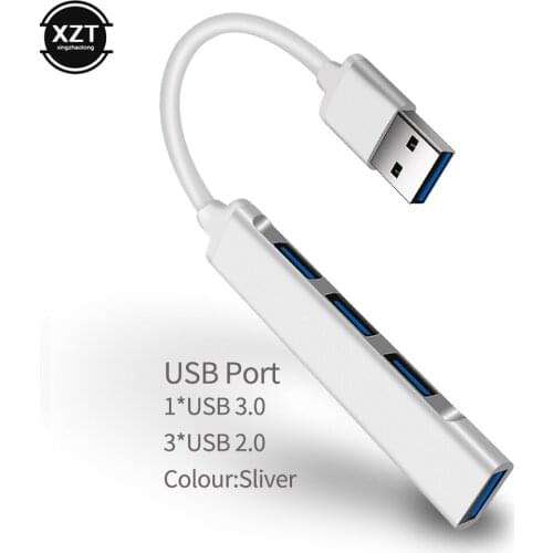 USB C HUB 3.0 2.0 Type C 3.1 Multi 4 Port Splitter For Lenovo Xiaomi Macbook Pro Air Pc Computer Notebook Laptops Accessories