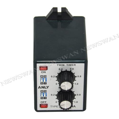 Hot Sale AC110V/220V Control Time Switch Relay On Off Twin Timer Relay Multi-Section ATDV-NA Electric Measuring Tool