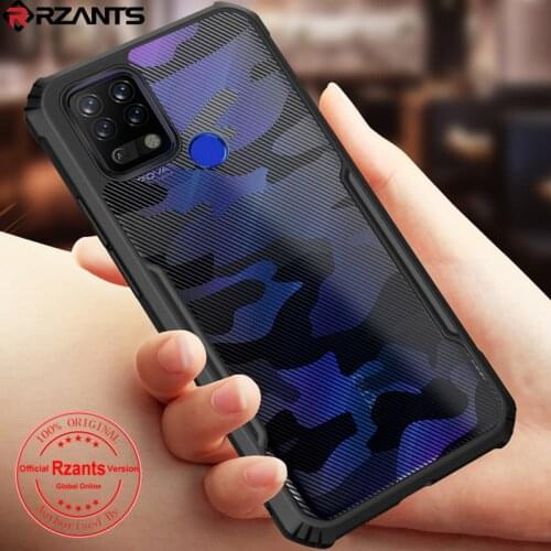 Rzants For TECNO POVA Case Hard [Camouflage Beetle] Shockproof Slim Crystal Clear Cover funda Casing