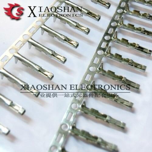 100pcs/2.54 Dupont Line Terminals reed Connector Female Terminals