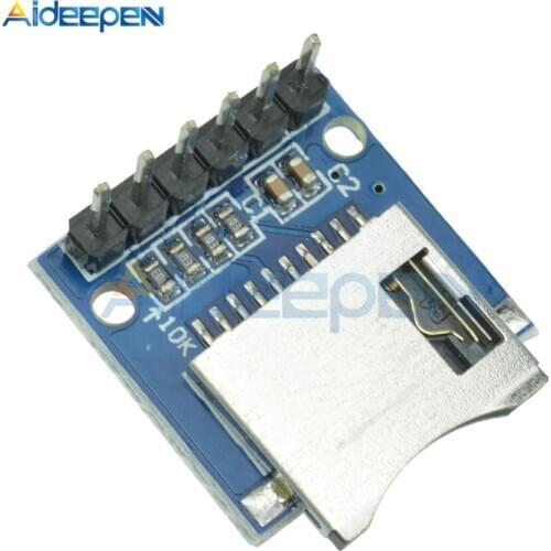 2Pcs Micro SD Storage Board Mini SD TF Card Module Micro Memory Shield Module With Pins For Arduino AVR ARM