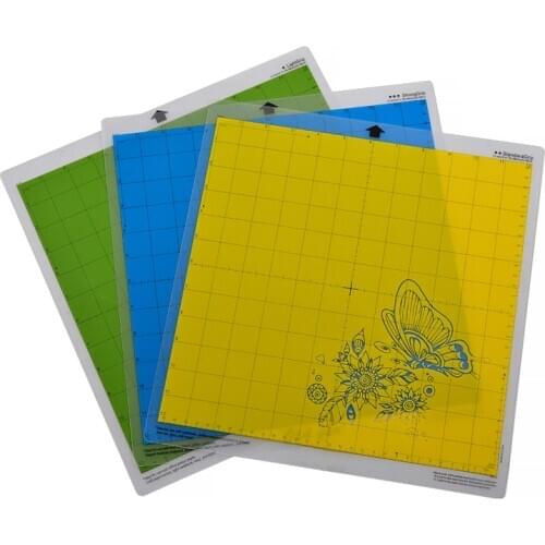 3pcs Grip Cutting Mat Adhesive Cutting Mat Standard Light Strong Rectangle Measuring Grid Lines Cutting Board Tool Accessories