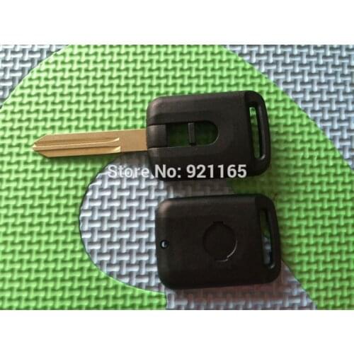 5Pcs/Lot Of New Replacement Key Case For Nissan 2 Button Remote Shell Blank With Uncut Blade No Logo (No Rubber Pad) Accessories