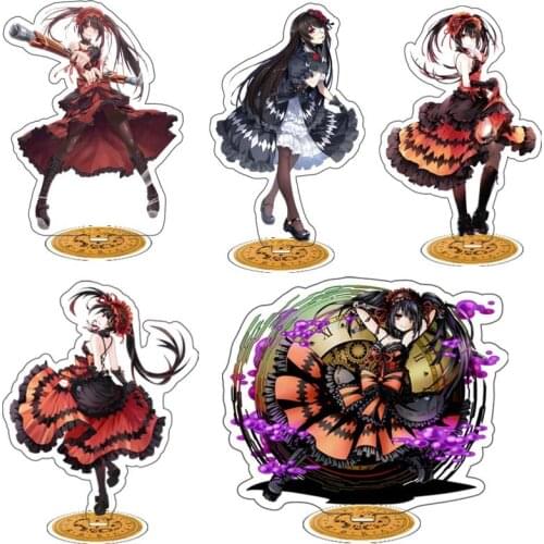 Anime Date A Live Acrylic Stand Model Toys Yatogami Tohka Tokisaki Kurumi Kotori Itsuka Action Figure Decoration Double-side