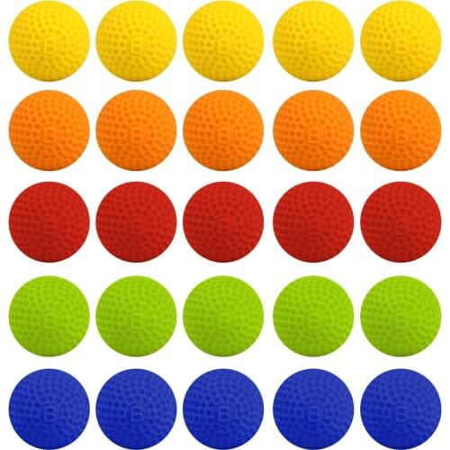 Letter B Type Darts 100Pcs Bullet Balls Rounds Compatible For Nerf Rival Apollo Child Toy Diameter 2.1cm Parts For Nerf Toy Gun