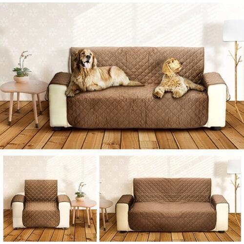 Reversible Sofa Cover Single/Double/Three Person Waterproof Anti-Slip Sofa Mat Furniture Protector Sofa Cover Slipcovers Set