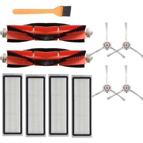 Filter for Dreame D9 Robot Vacuum Cleaner Spare Parts Pack Kits Side Roller HEPA Filter Main brush Mop Cloths Dry Wet Mopping