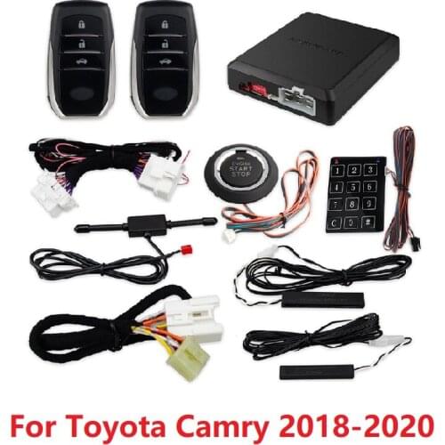 EASYGUARD CAN BUS plug and play PKE kit fit for toyota Camry 8th generation 2018 2019 push button start remote engine start