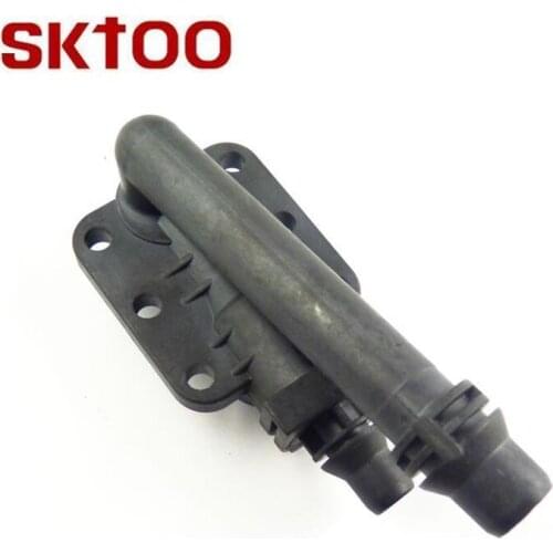 SKTOO Thermostat Housing 17217559962 17127507982 For BMW E60 E61 E63 E64 E65 E66 528 530 545 750 745 car thermostat