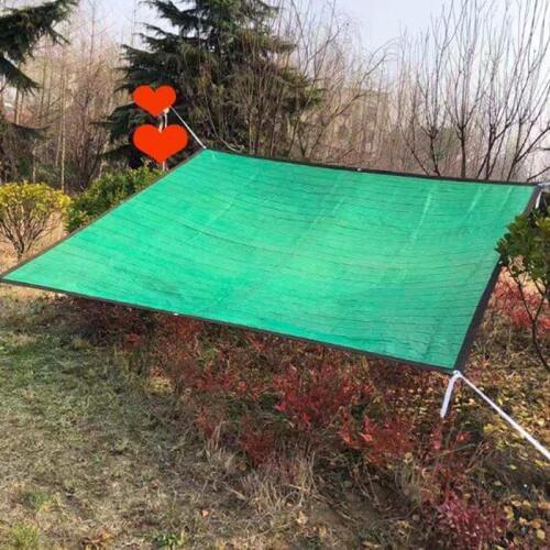 Green Encryption Sun Shade Sail Shading Rate 95% Sun Shelter Canopy Awnings Outdoor Protection Covers Customized Size
