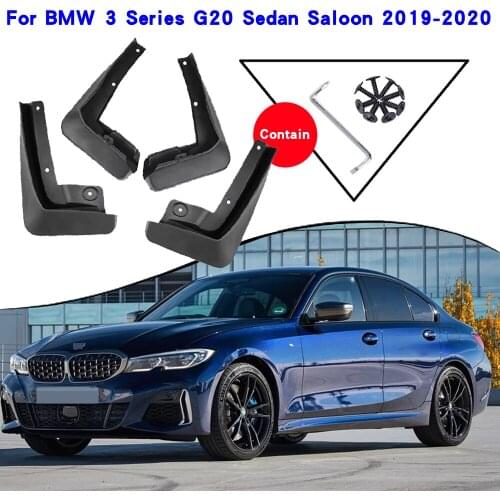 Car Fender Accessories For BMW 3 Series G20 Sedan Saloon 2019-2020 Mudguards Splash Guards Fender Mudflaps Car Fender Mud Flaps