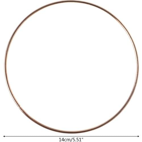 Metal Dream Catcher Dreamcatcher Ring Macrame Craft Hoop DIY Accessory 35-190mm