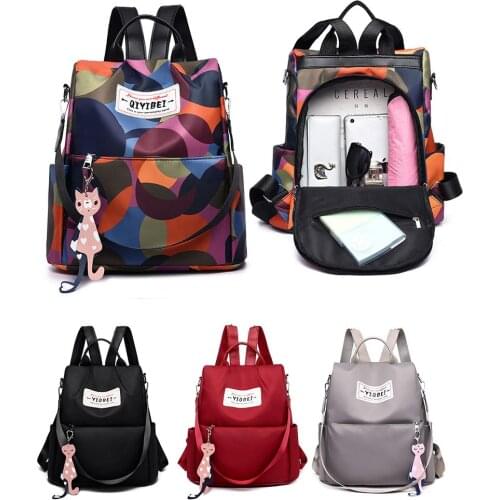 Fashion Anti-theft Women Swimming Backpacks Durable Fabric Large Capacity Oxford School Bag Girls School Backpack Handbag 2020