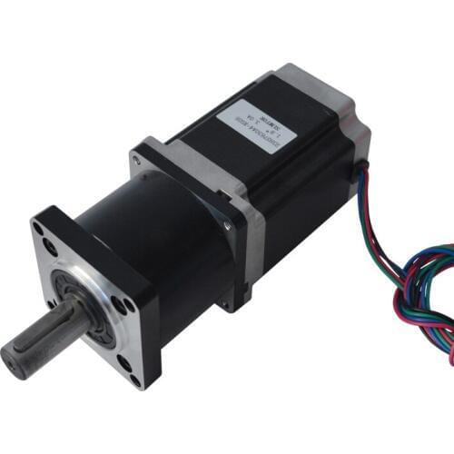 Nema23 economical type Planetary Gear Stepper Motor 3N.m ratio 15 20 25 30 40 50 100: 1 motor Length 112 mm