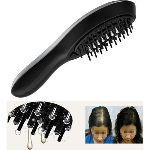 NEW Rechargeable Hair Growth Comb Can Imported Into Liquids Vibration Massager Hair Loss Therapy Hair Anti- Loss Regrowth Brush