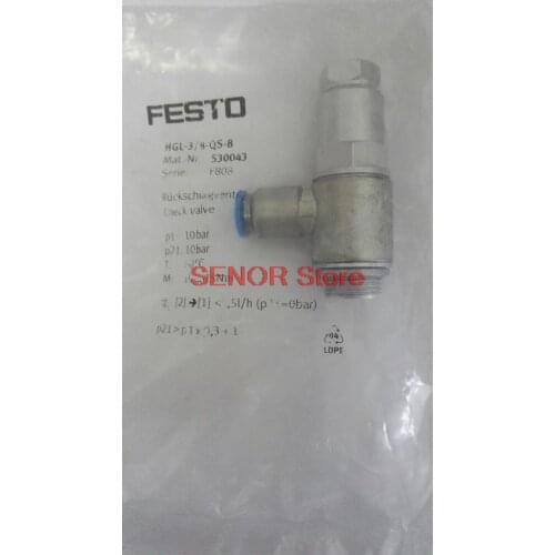 New original pilot-operated check valve HGL-3/8-QS-8 530043