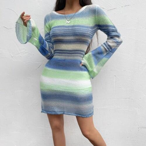 PAIYIGE Fashionable Knitted Dresses