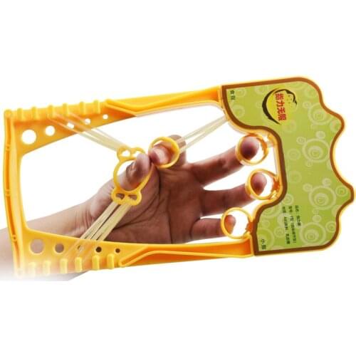 Silicone Finger Gripper Strength Trainer Resistance Band Hand Grip Wrist Yoga Stretcher Finger Trainer Exercise