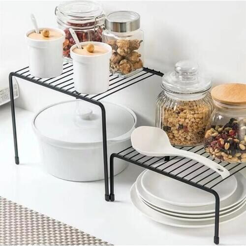 Home Closet Organizer Storage Shelf for Kitchen Rack Space Saving Shelf Kitchen Organizer Wardrobe Shoe Organizers Saving Space