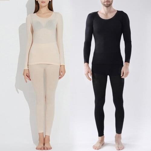 Thermal Underwear For Women Sexy Warm Long For Women Seamless Winter Thermal Underwear Set Warm Thermal Clothing Women/Men