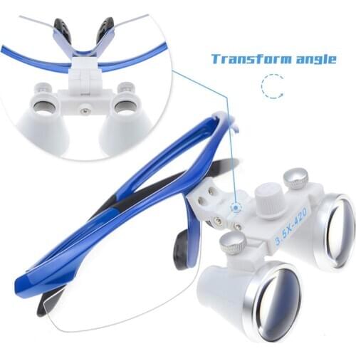 High Quality Medical Loupes 2.5/3.5X Binocular Magnifier Dental Surgical Magnifying Glasses