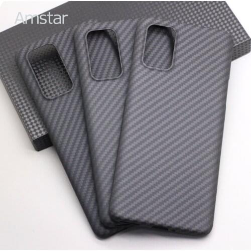 Amstar Real Carbon Fiber Protective Case for OnePlus 9 Pro Ultra-Thin High-end Business Aramid Fiber Case Cover for OnePlus 9R